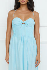 Discover Yourself Maxi Dress Blue