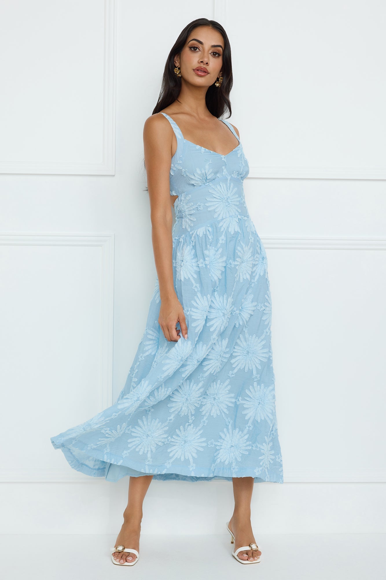 Exotic Euphoria Maxi Dress Blue