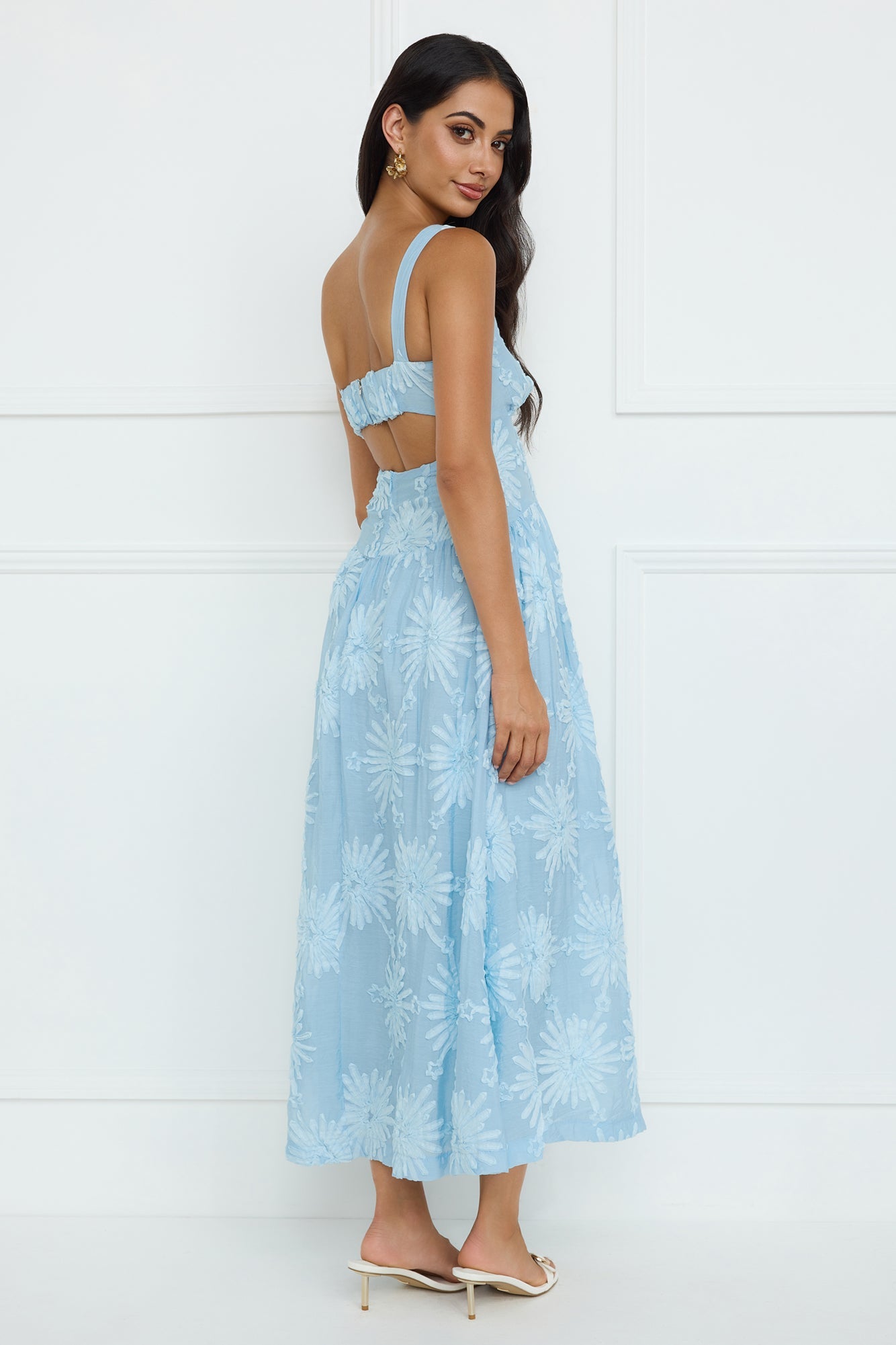 Exotic Euphoria Maxi Dress Blue