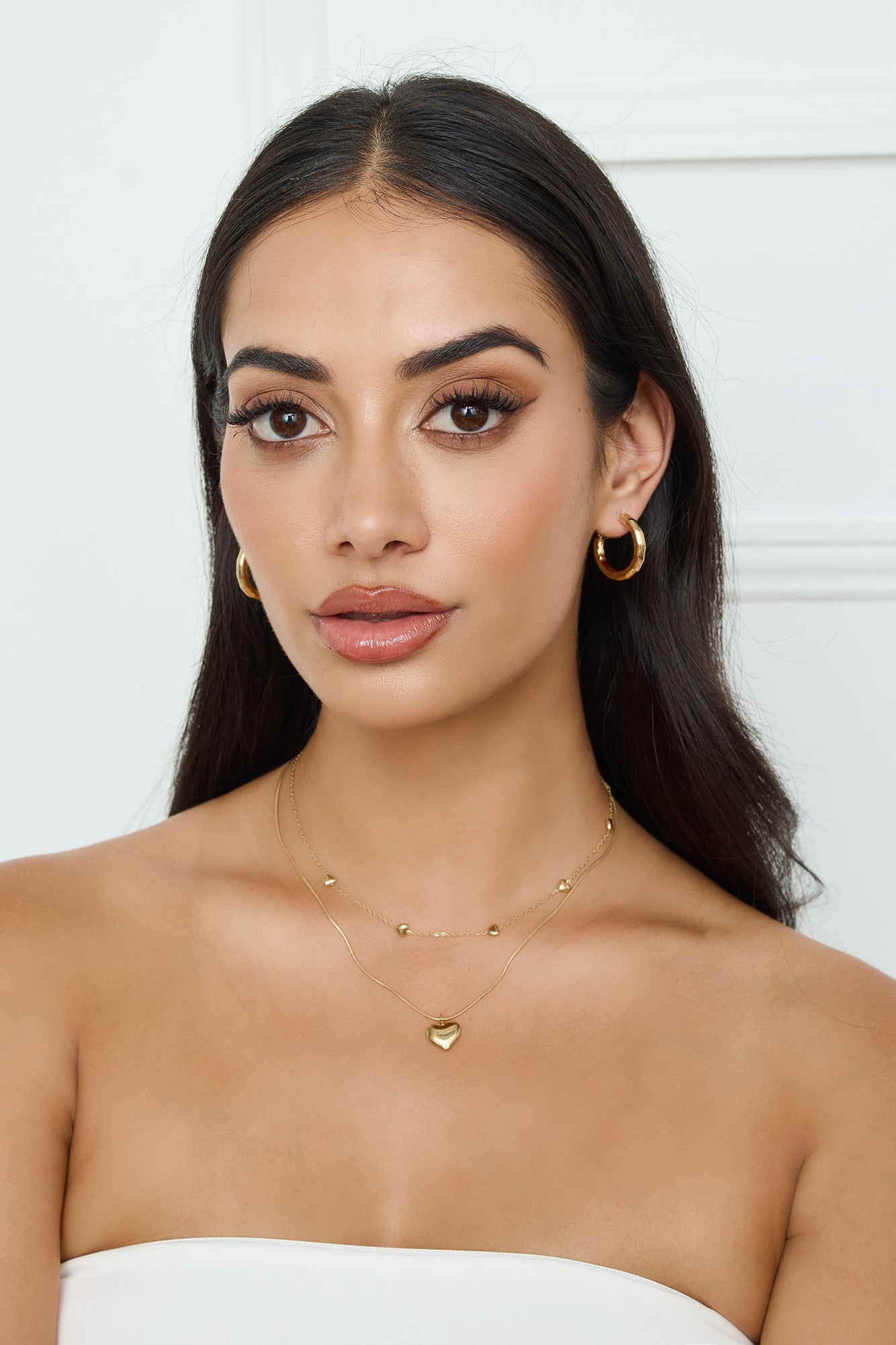 Lush Look Necklace Gold