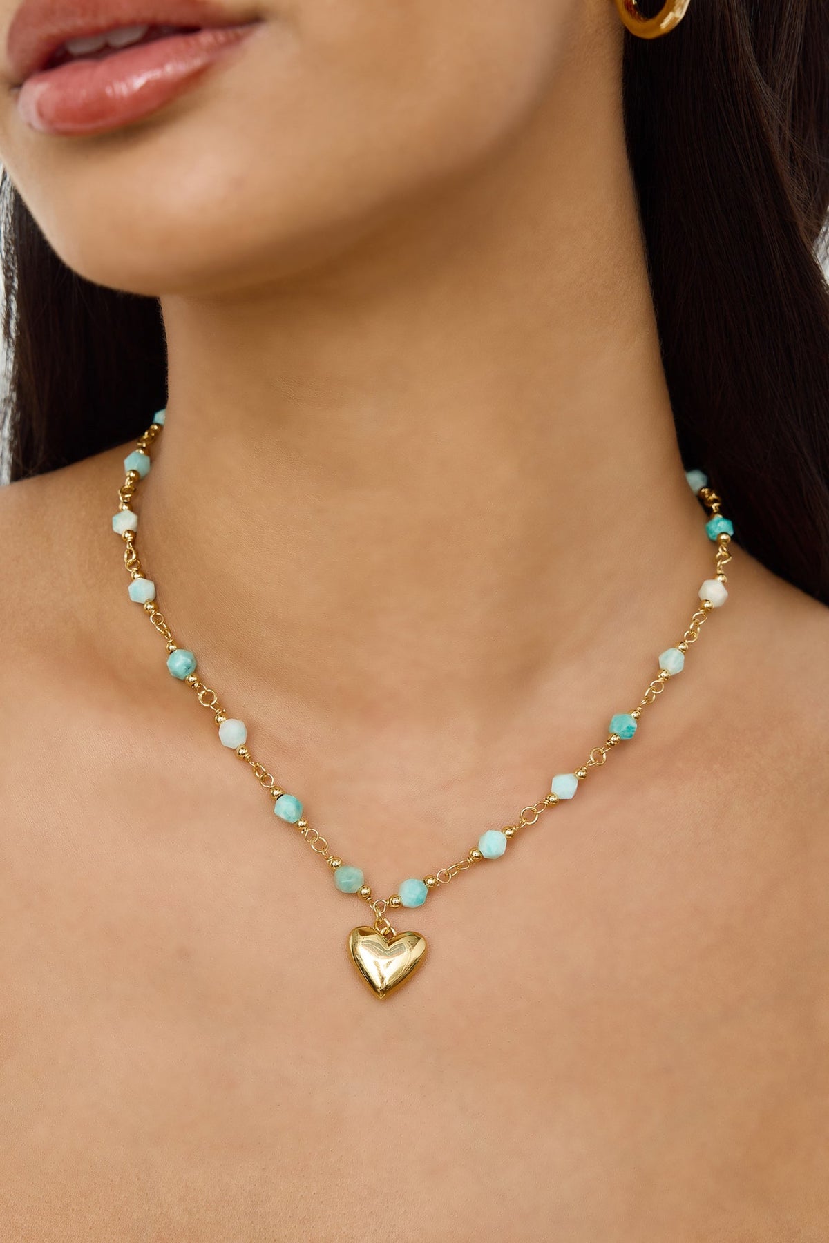 18k Gold Plated Sea Refresh Necklace Gold