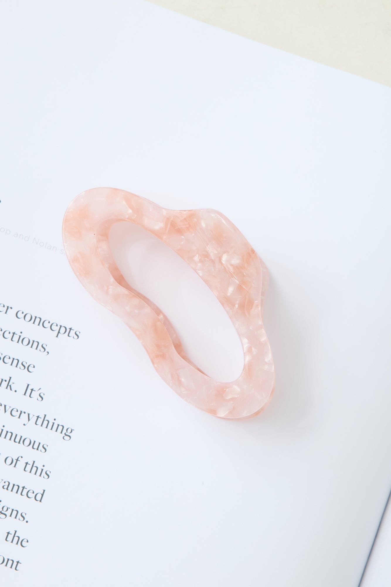 Lover Girl Claw Clip Pink