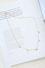 Butterfly Love Necklace Gold