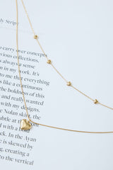 Lush Look Necklace Gold
