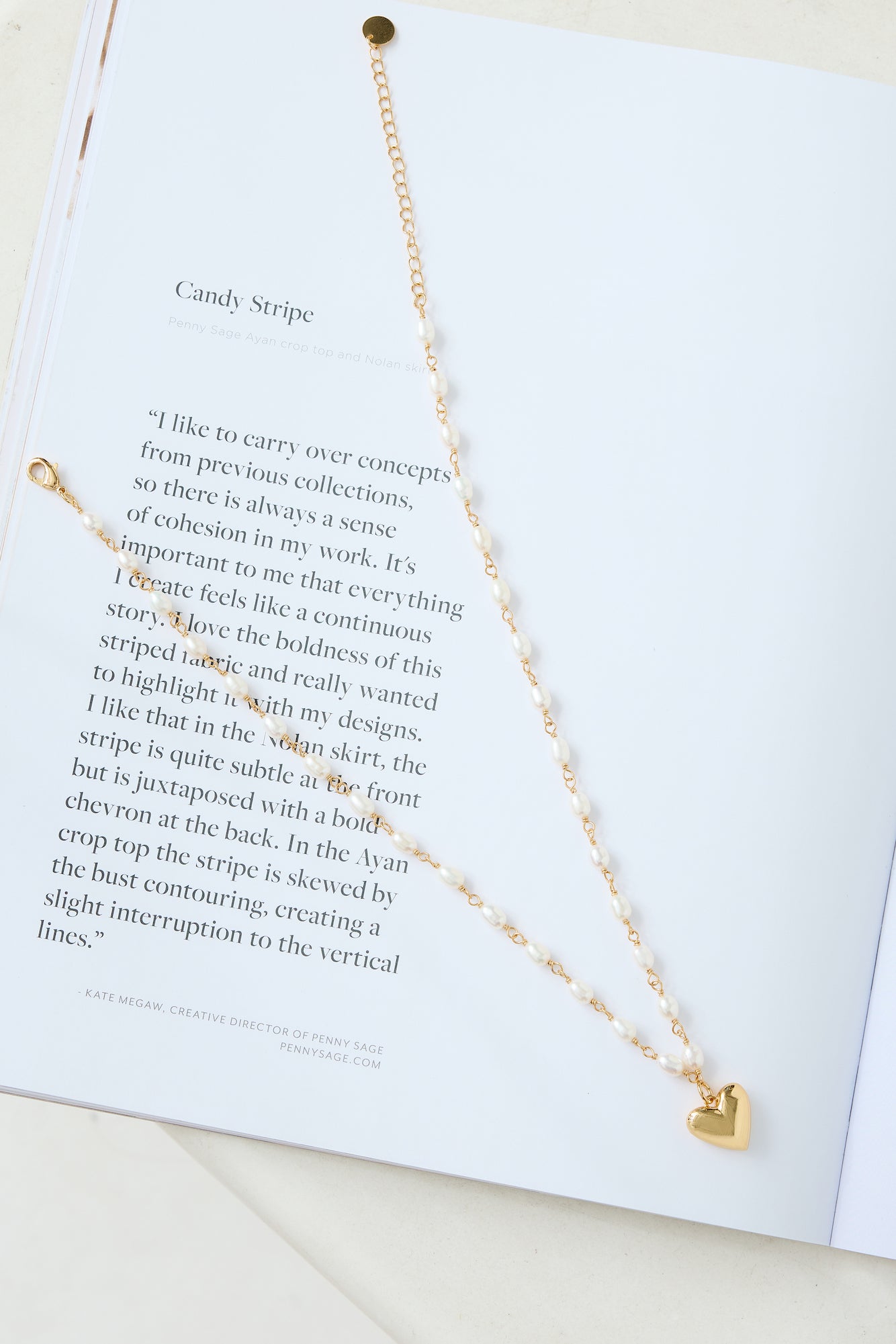 Love Me First Necklace Gold