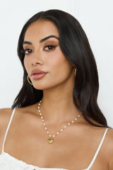 Love Me First Necklace Gold