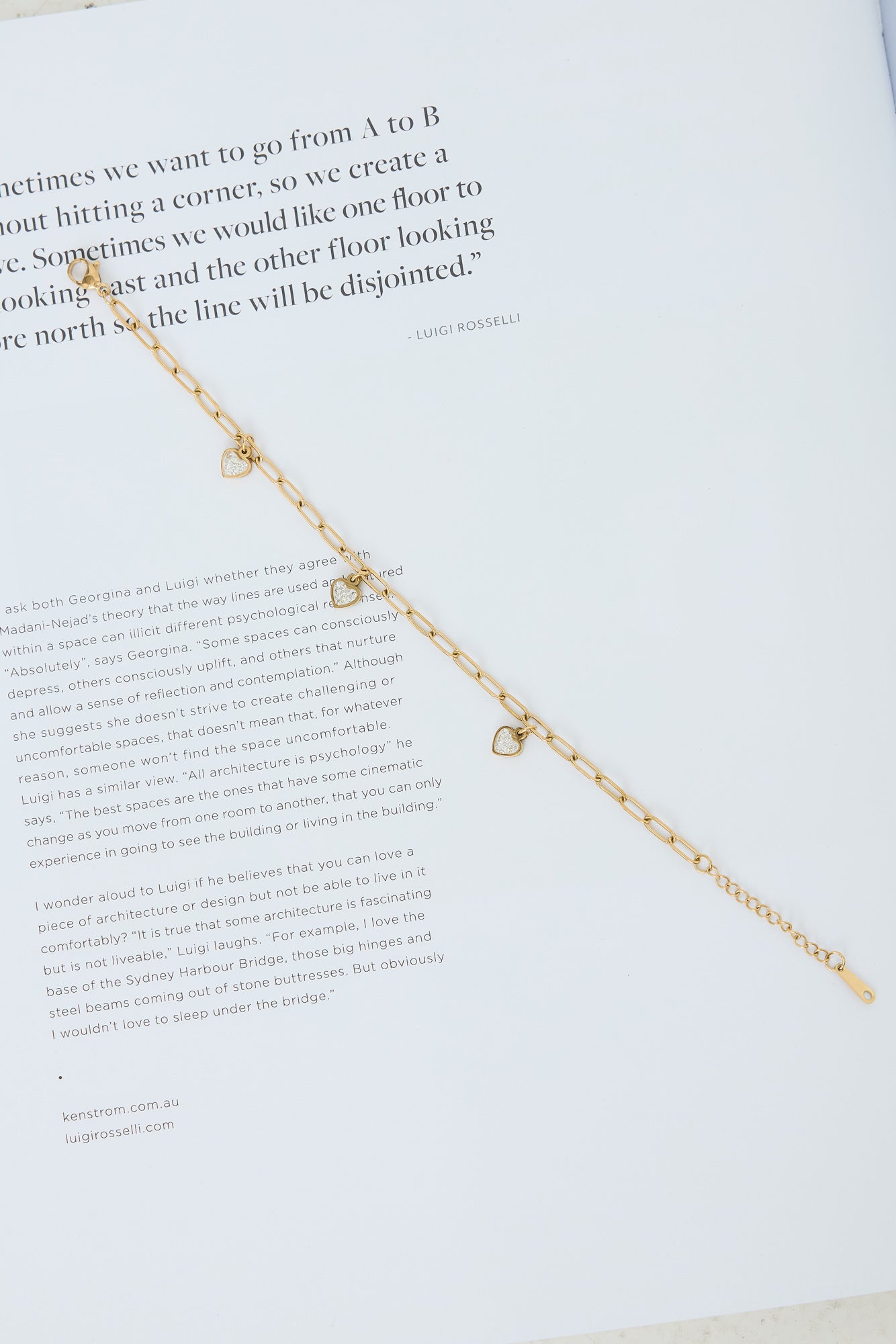 Love Like This Bracelet Gold