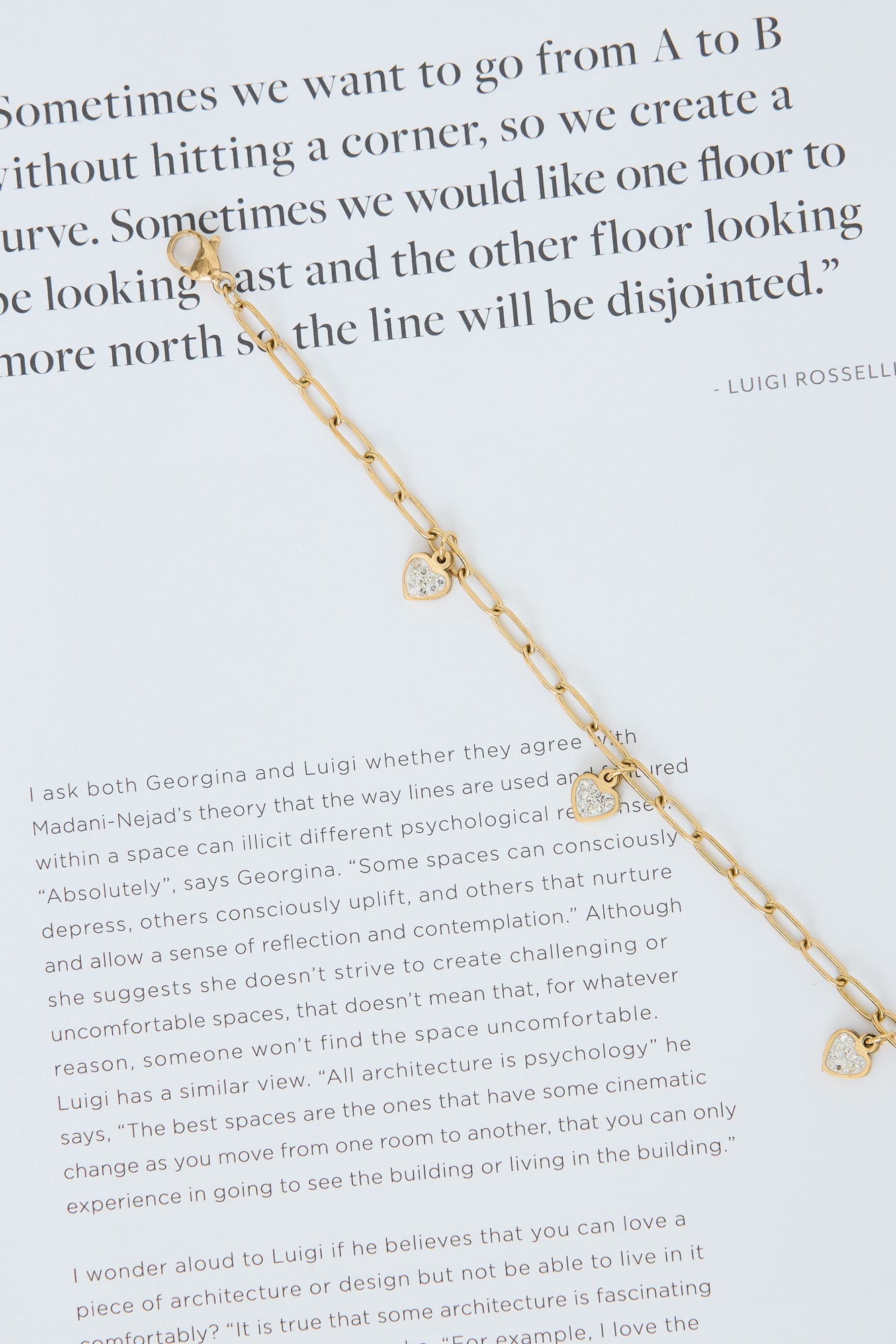 Love Like This Bracelet Gold