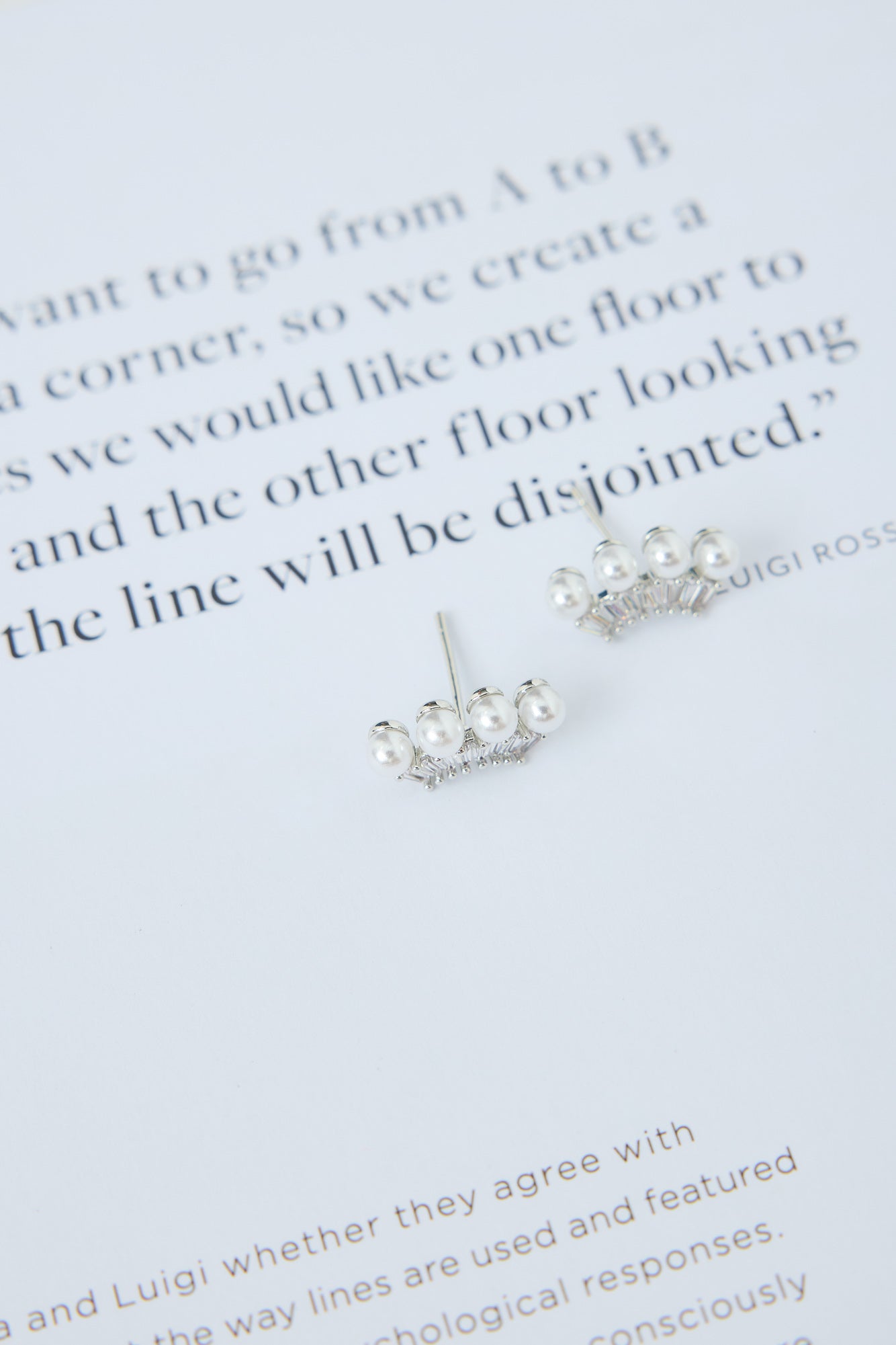 925 Sliver Something Special Earrings Silver