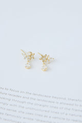 Little Effort Earrings Gold