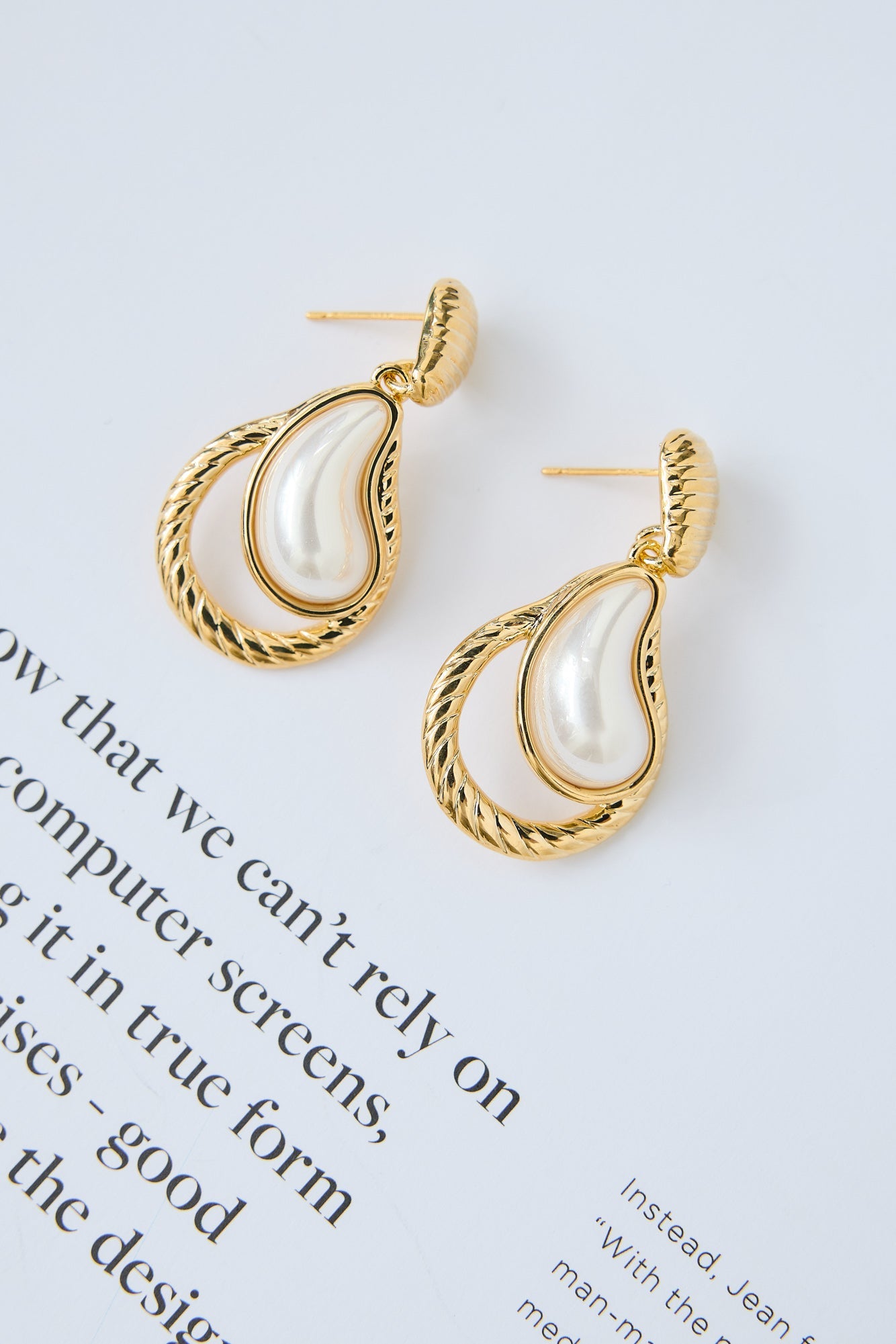 18k Gold Plated Coastal Escape Earrings Gold