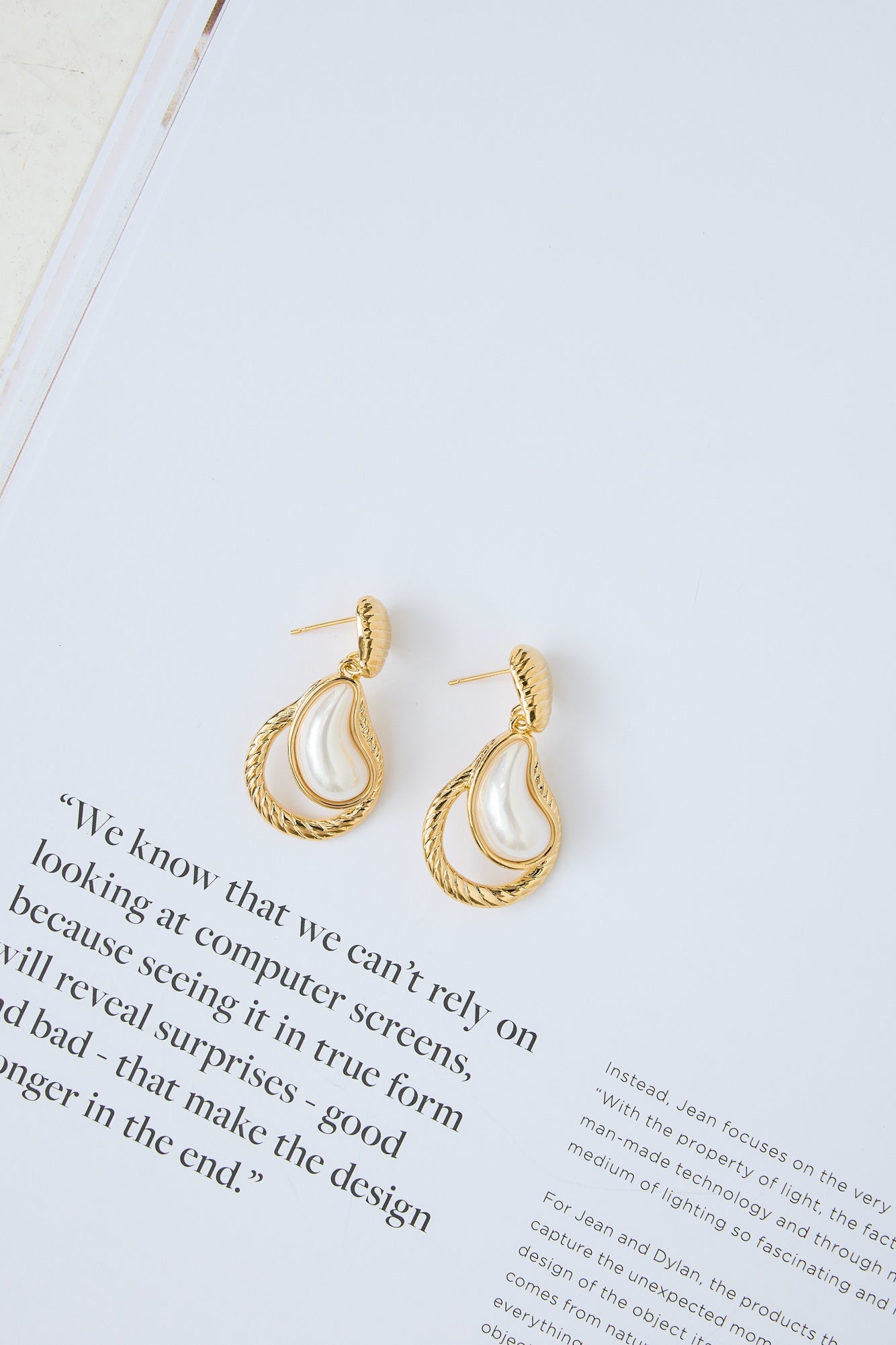 18k Gold Plated Coastal Escape Earrings Gold