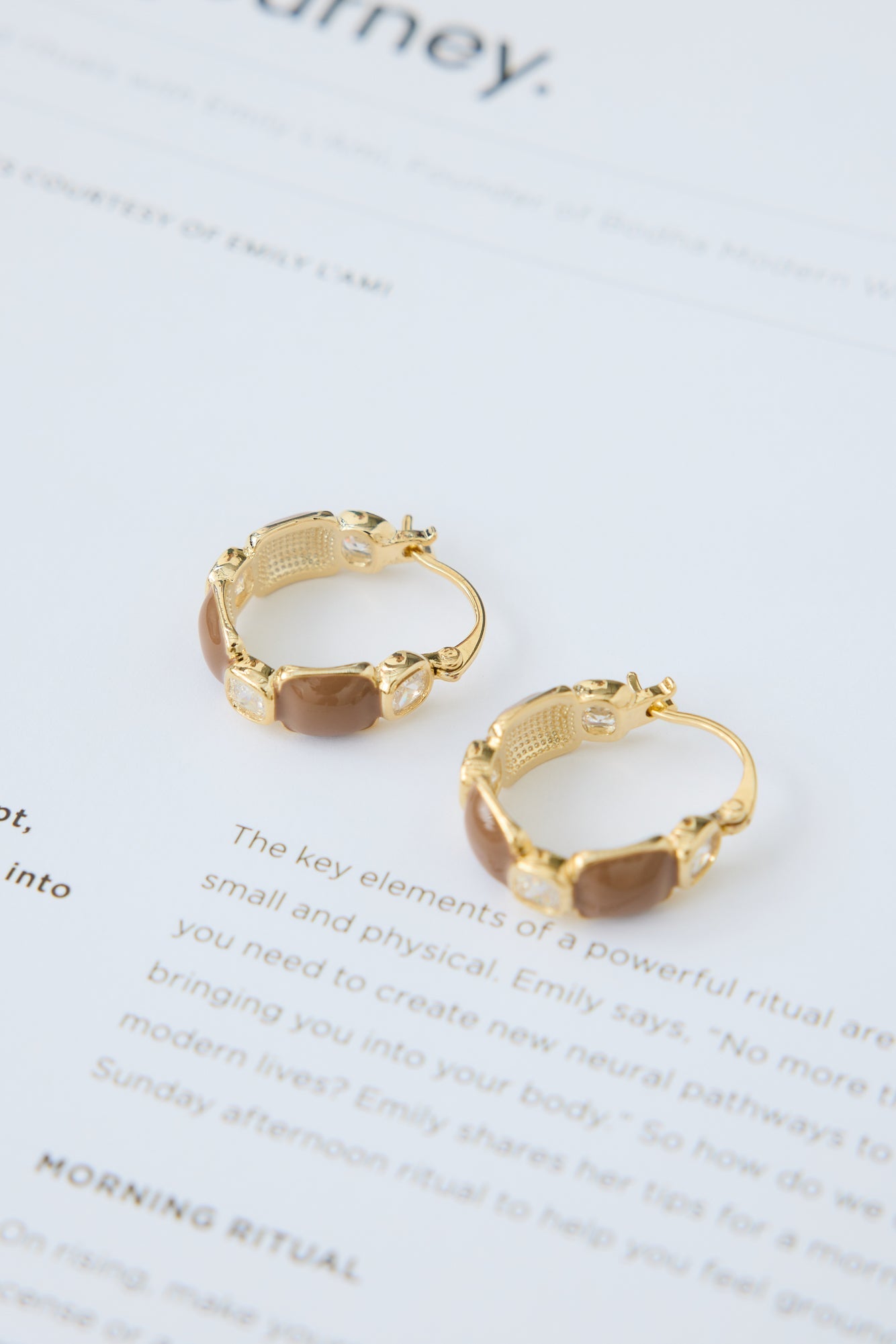 Girly Spark Earrings Gold