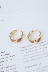 Girly Spark Earrings Gold