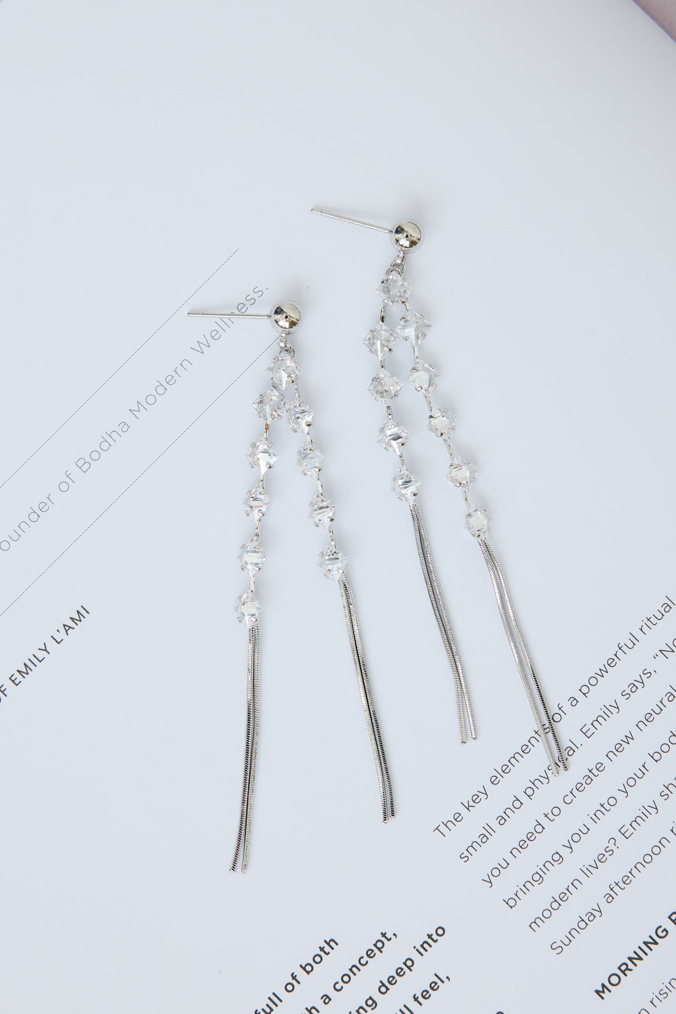 City Lights Earrings Silver