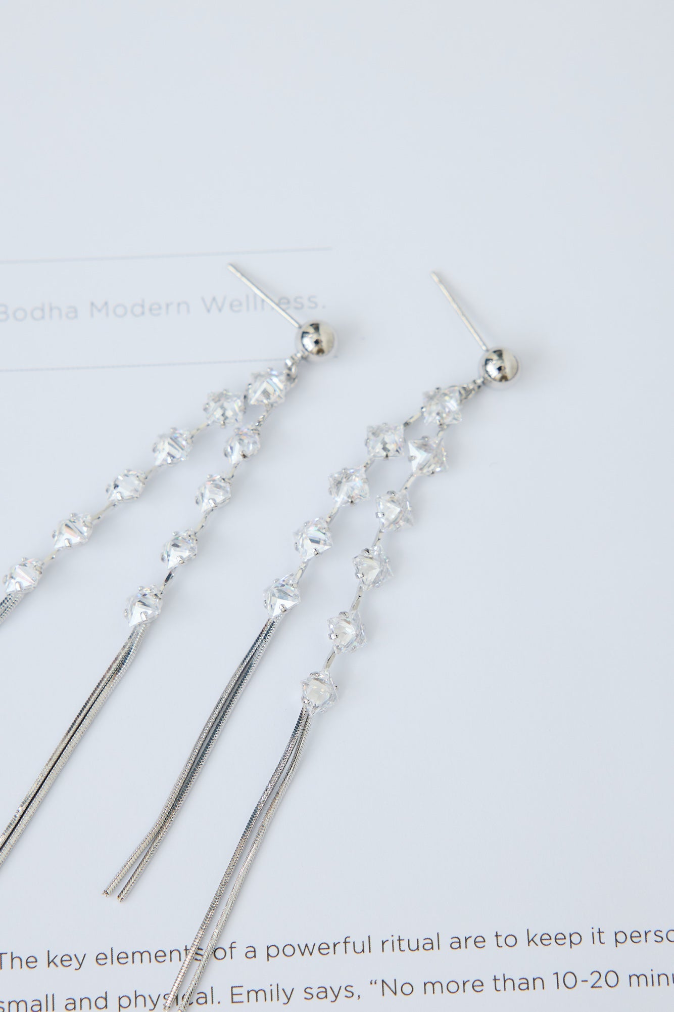 City Lights Earrings Silver