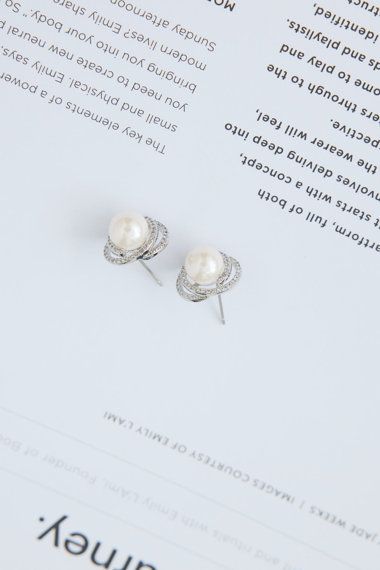 Once Upon A Time Earrings Silver