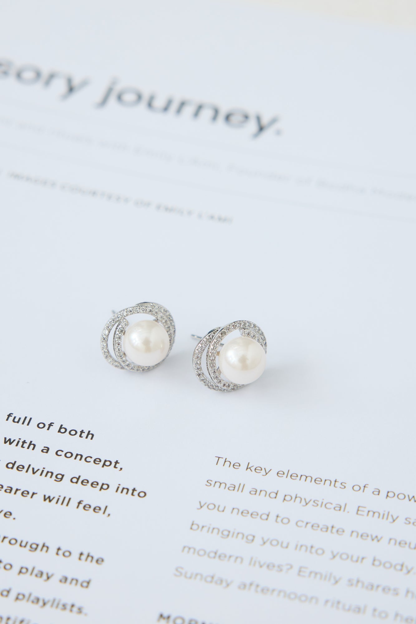Once Upon A Time Earrings Silver