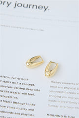 18k Gold Plated Stunning Earrings Gold
