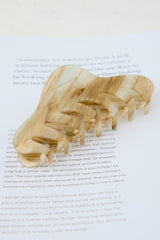 Lavina Claw Clip Natural