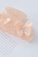 Dainty Love Claw Clip Pink