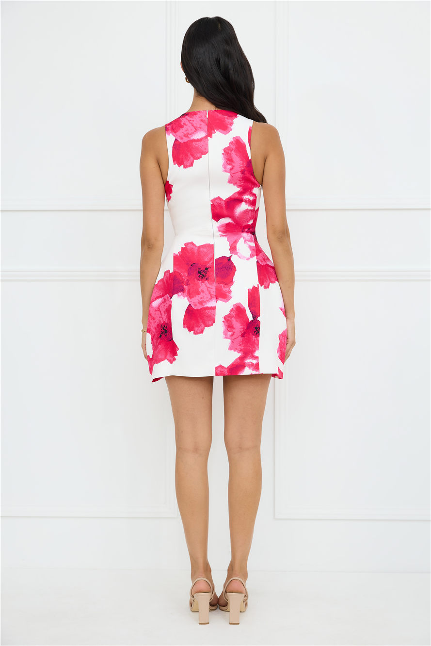 Cherry Sorbet Mini Dress Pink