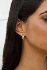 18k Gold Plated Stunning Earrings Gold