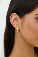 18k Gold Plated Stunning Earrings Gold