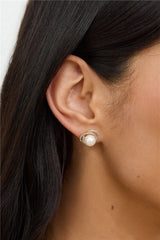 Once Upon A Time Earrings Gold