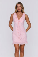 Feel Something Mini Dress Pink