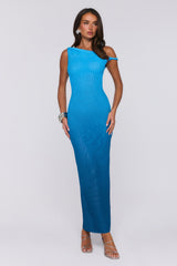 Palette At Night Maxi Dress Blue Ombre
