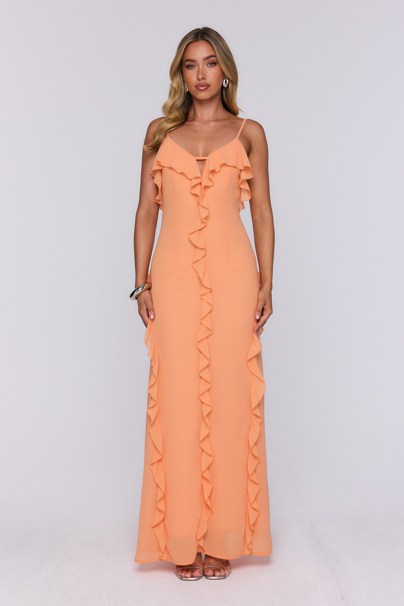 Nothing Less Maxi Dress Orange