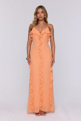 Nothing Less Maxi Dress Orange