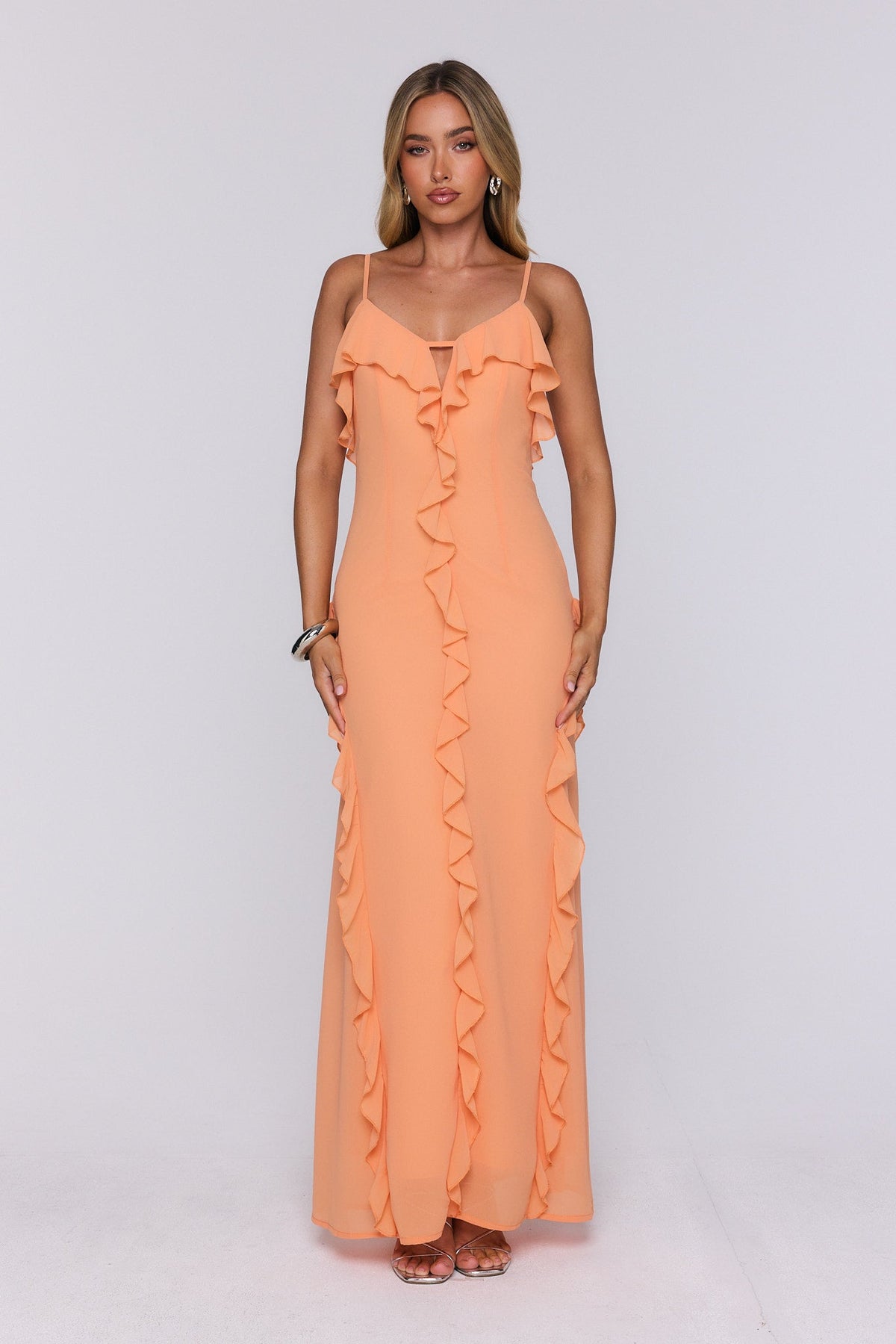 Nothing Less Maxi Dress Orange