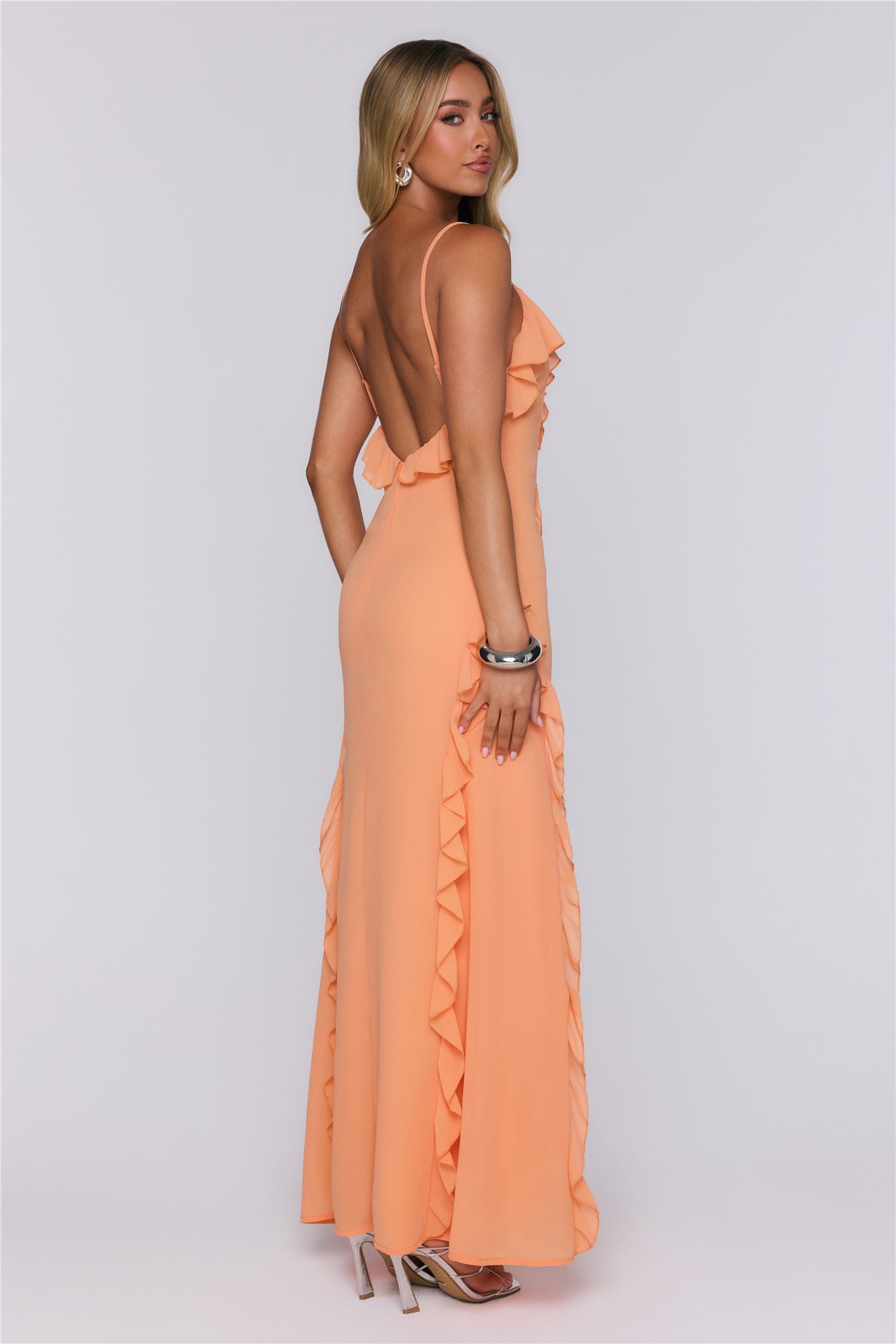 Nothing Less Maxi Dress Orange