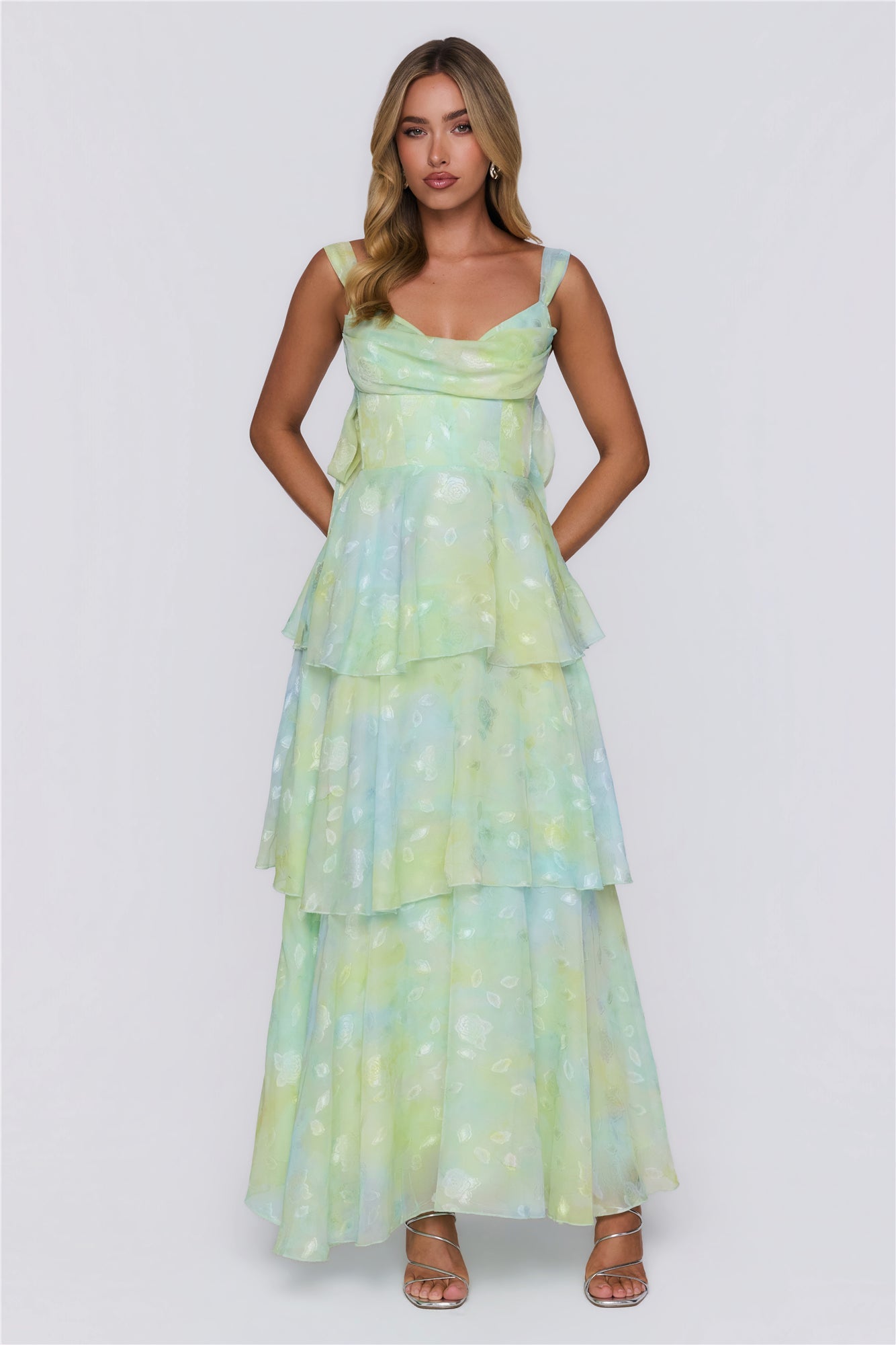 Easy Silence Maxi Dress Green