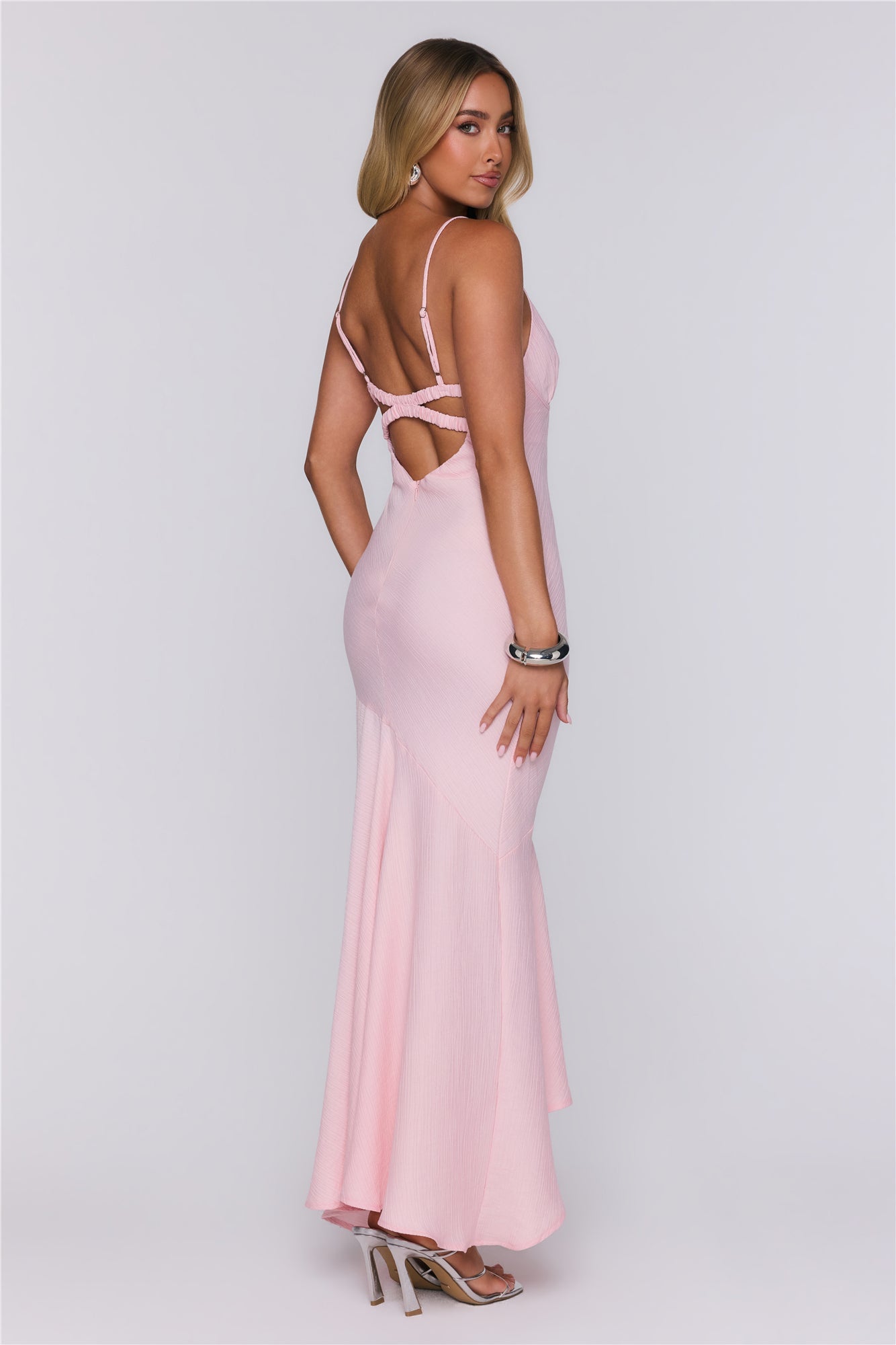Enchanted Glow Maxi Dress Pink