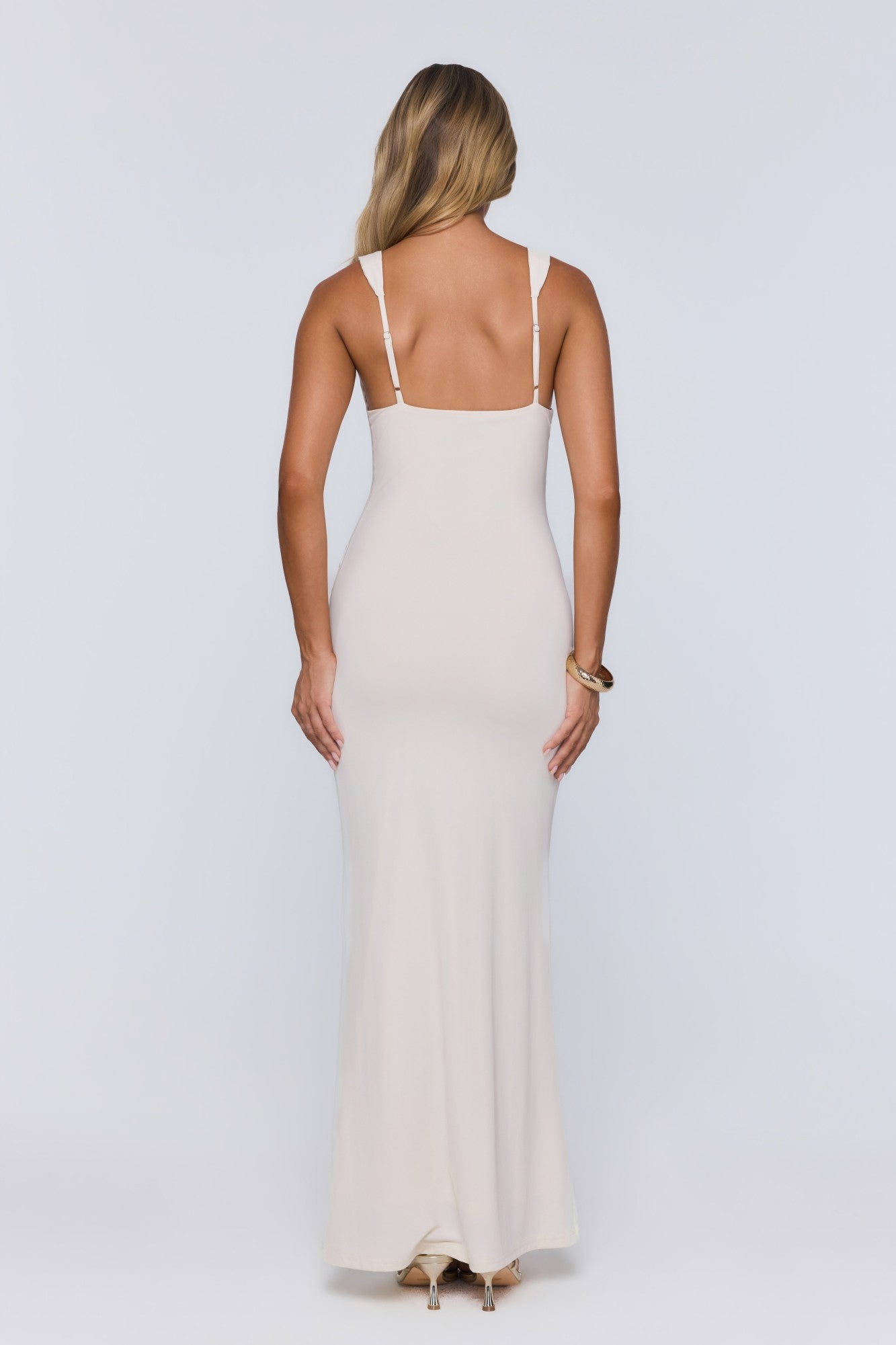 Late Checkout Maxi Dress Cream