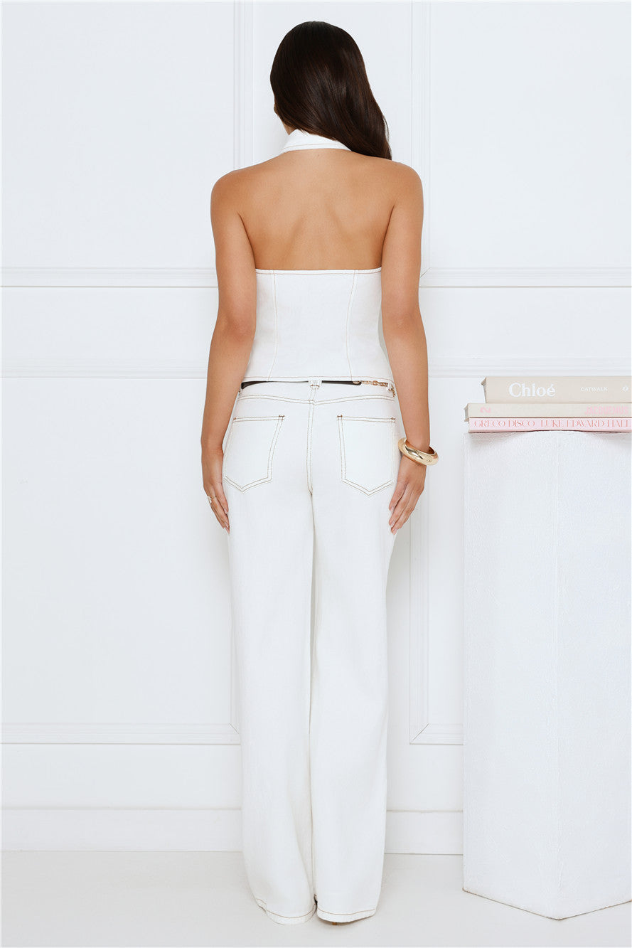 Afterglow Jeans Porcelain