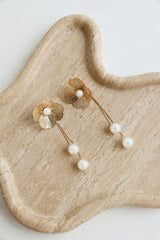 Happy Daisy Earrings Gold