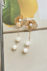Happy Daisy Earrings Gold