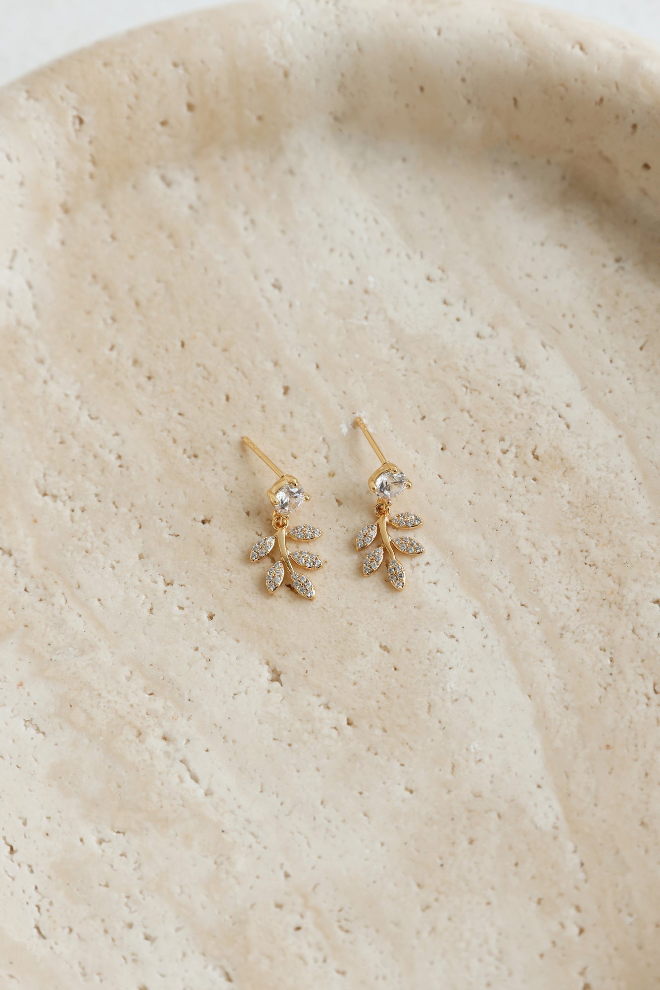 18k Gold Plated Dainty Dream Earrings