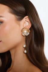 Happy Daisy Earrings Gold