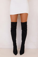 Kyler Boots Black Suede