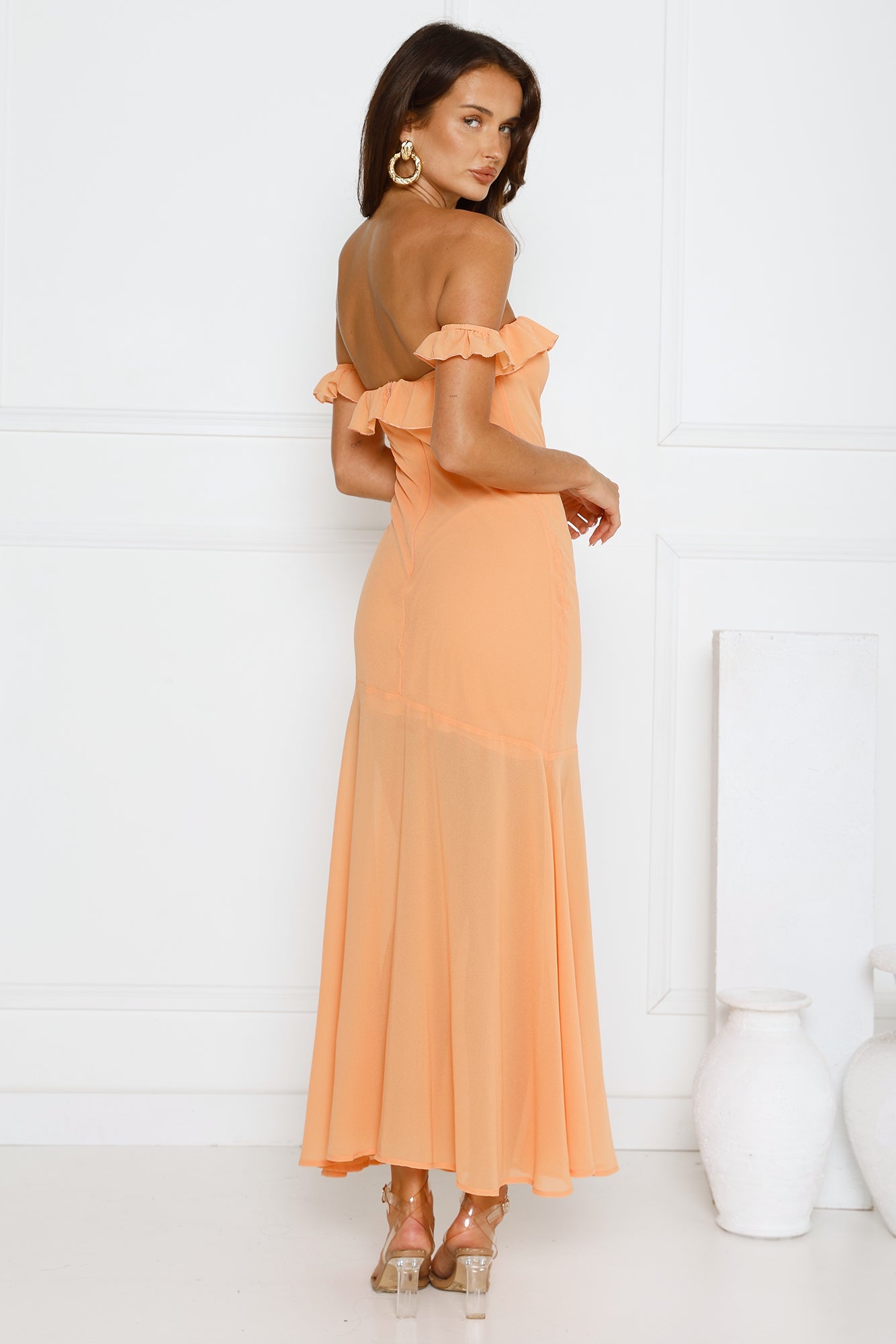 Flirt With Style Maxi Dress Orange