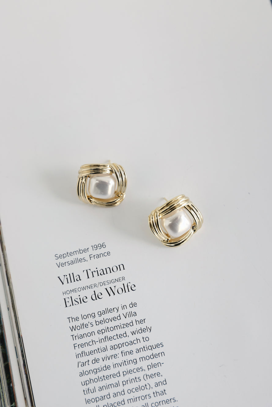 18k Gold Plated Haven Earrings Gold
