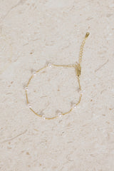 18k Gold Plated Dreamlike Pearl Bracelet Gold