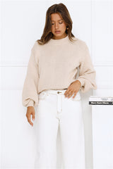 First Light Knit Sweater Cream