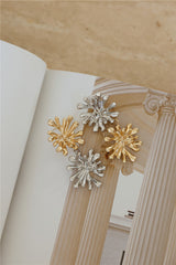 Like Ocean Coral Earrings Gold Silver