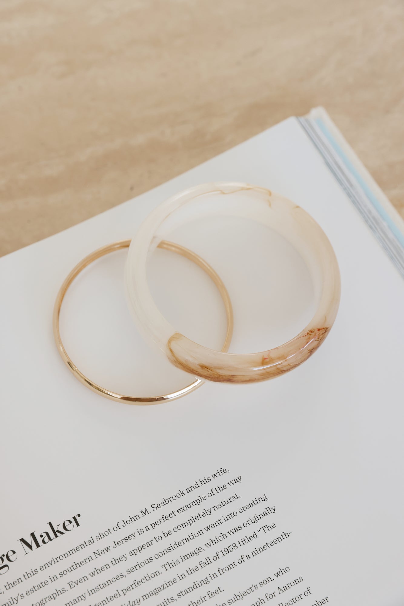 Akira Bangle 3pk Gold